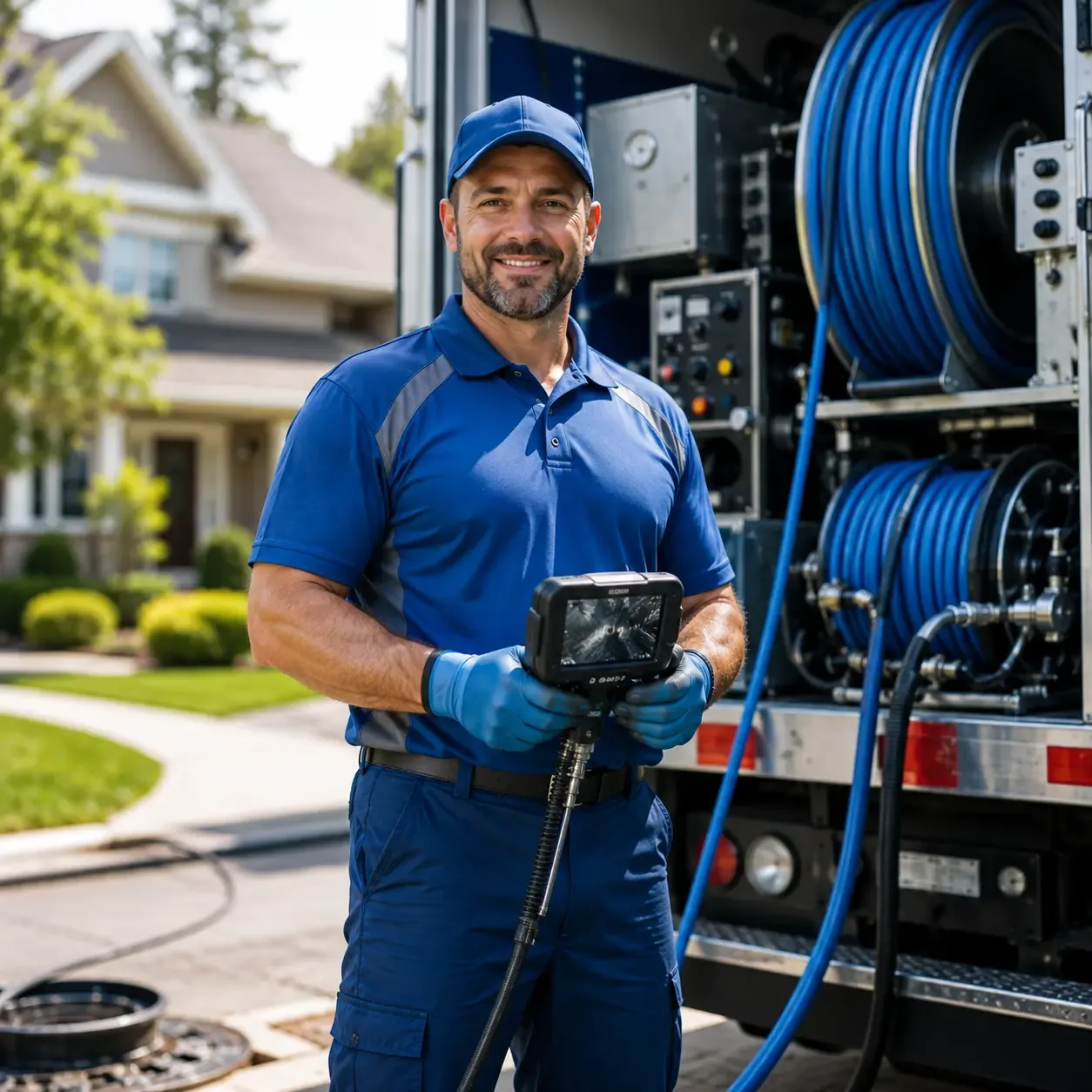 Local outdoor drain cleaning specialists in Engadine, MI